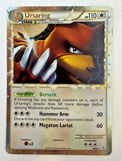 Ursaring (Prime) 89/95 Unleashed Holo Near Mint Card Ungraded Pokemon TCG - Image 1