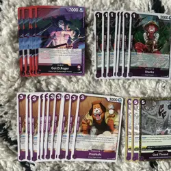 OP13 Gol D Roger Deck Core bulk cards - Image 1