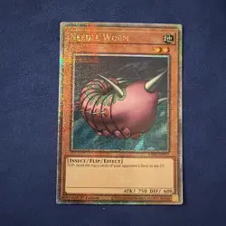 Yu-Gi-Oh! TCG Needle Worm Quarter Century Secret Rare Card RA04-EN112 Stampede - Image 1