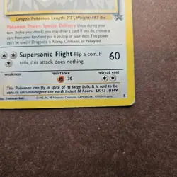 Dragonite 5 Pokemon Black Star Promo Card - HP - Image 5