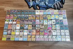 Pokemon 130+ Card Lot Holos Illustration Rare Ex Mega Black Star Promo Etc. - Image 1