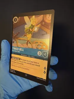 Disney Lorcana - Oversized Stitch & Tinker Bell Foil Cards - Into The Inklands - Image 3