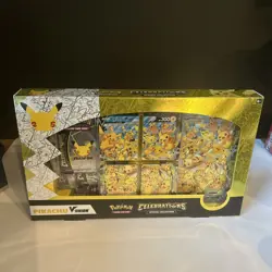Pokemon TCG: Celebrations Special Collection Box [Pikachu V-Union, 50 Cards 2021 820650809156 - Image 1