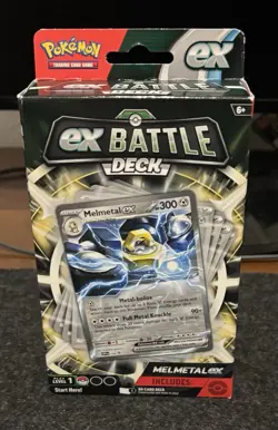 Pokemon Melmetal EX Battle Deck 60 Card Sealed Deck Box Pokemon TCG - Image 1