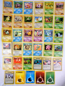 Vintage Pokemon Gym Challenge Card Bundle Non-Holo x35 Rare - Image 1