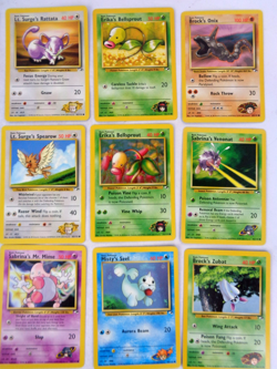 Vintage Pokemon Gym Challenge Card Bundle Non-Holo x35 Rare - Image 3