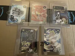 Kayou Naruto English 5 Card Lot - BP Sasuke, Naruto, Kakashi, Etc NM - Image 1
