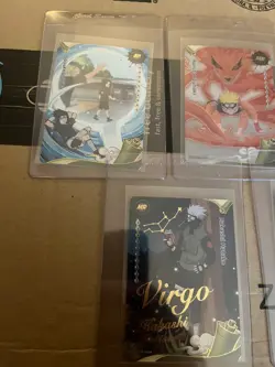 Kayou Naruto English 5 Card Lot - BP Sasuke, Naruto, Kakashi, Etc NM - Image 2