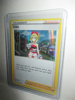 Irida Trainer Sword & Shield Astral Radiance Pokemon TCG Holo Rare Card 147/189 - Image 4
