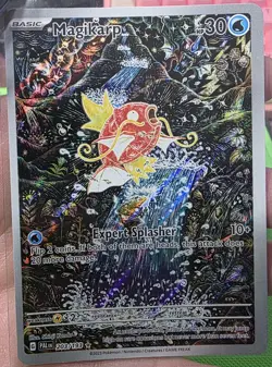Pokemon Magikarp 203/193 Illustration Rare Full Art Holo Paldea Evolved Card - Image 1