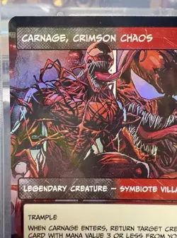Carnage, Crimson Chaos (Borderless) Marvel's Spider-Man Foil - Image 2