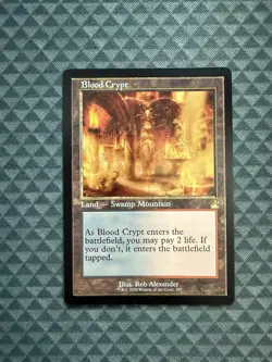 MTG Blood Crypt #397 Retro Frame Rare Ravnica Remastered (RVR) - Image 1