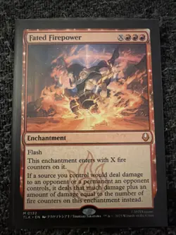 Fated Firepower (0132) MTG Avatar: The Last Airbender TLA Regular - NM/Mint - Image 1