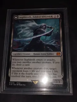 Sephiroth Fabled Soldier Magic the Gathering Final Fantasy - Image 1