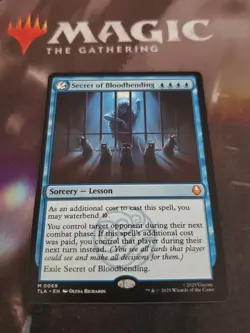 Mtg. Secret of Bloodbending. Avatar: The Last Airbender. Pack Fresh - Image 1