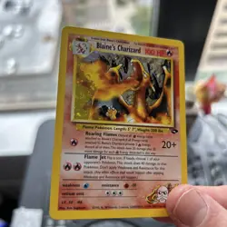Pokemon Blaine's Charizard Gym Challenge Holo 2/132 Excellent LP - Image 1