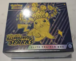 Pokemon TCG Scarlet & Violet Surging Sparks Elite Trainer Box - New And Sealed - Image 3