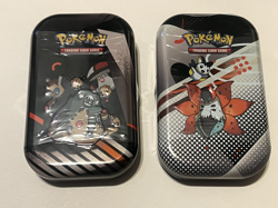 Pokemon Black Bolt & White Flare Unova Mini tins x2 Sealed - Image 1