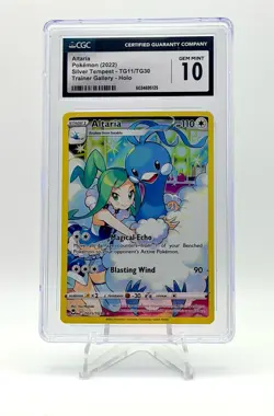 2022 POKEMON SILVER TEMPEST TRAINER GALLERY ALTARIA TG11/TG30 CGC 10 - Image 1