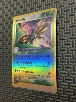 Pokemon Beautifly EX Ruby and Sapphire 2/109 Reverse Holo Rare - Image 3