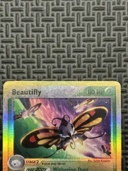 Pokemon Beautifly EX Ruby and Sapphire 2/109 Reverse Holo Rare - Image 4