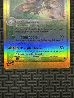Pokemon Beautifly EX Ruby and Sapphire 2/109 Reverse Holo Rare - Image 5