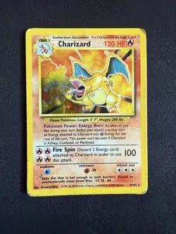 Charizard 004/102 - Base Set - Holo Rare - Pokemon TCG - HP - Image 1