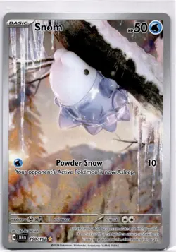 Pokemon SV05: Temporal Forces #168/162 Snom - Image 1