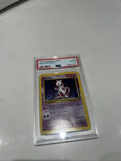 Mewtwo 10/102 Pokemon TCG 1999 Base Set Holo Unlimited Rare - Image 1