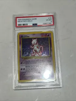 Mewtwo 10/102 Pokemon TCG 1999 Base Set Holo Unlimited Rare - Image 5