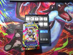 Heavy 22.56g Pokemon Phantasmal Flames WEIGHTED BOOSTER PACK - Mega Charizard XU - Image 1
