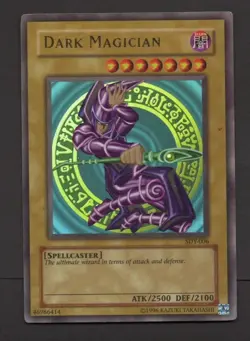 Yugioh TCG DARK MAGICIAN 1996 SDY-006 Ultra Rare Unlimited (Play Wear) - Image 1