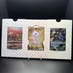 🔥 Pokemon Scarlet & Violet 151 - Mew/Mewtwo 3-Card Set - Exclusive Sealed Set! - Image 1