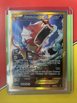 Pokemon TCG Gyarados EX 123/122 XY Breakpoint 2016 Secret Holo Rare Card - Image 1