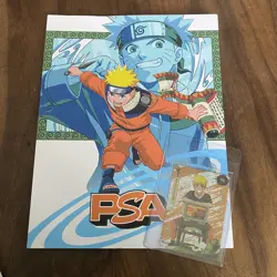 PSA Magazine Kayou Naruto Uzumaki Promo Card w/ December Magazine 2025 Exclusive - Image 1