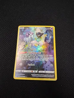 Mew GG10/GG70 Crown Zenith: Galarian Gallery Holo Pokemon Card TCG Sleeping LP - Image 3