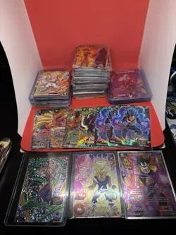 Dragon Ball Super 180 Card Lot SCR SPR SR ALL FOIL Goku Vegeta TCG DBS Offer PLS - Image 1