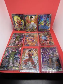 Dragon Ball Super 180 Card Lot SCR SPR SR ALL FOIL Goku Vegeta TCG DBS Offer PLS - Image 4
