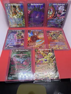 Dragon Ball Super 180 Card Lot SCR SPR SR ALL FOIL Goku Vegeta TCG DBS Offer PLS - Image 5