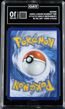 2021 Pokemon Celebrations Classic Collection ZEKROM - Holo card #114/114 TAG 10 - Image 2