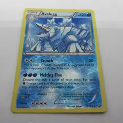 Pokemon Card - Avalugg - TCG XY Steam Siege Reverse Holo Rare 37/114 Near Mint - Image 1