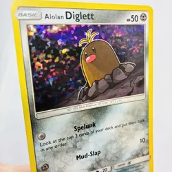 Pokemon Card TCG - Diglett - McDonalds Promo 9/12 Holo Rare Near Mint 2017 - Image 3