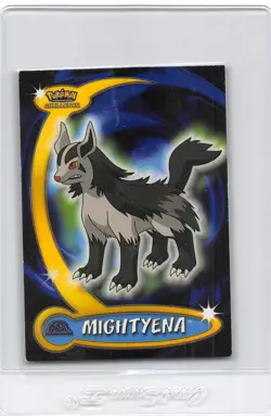 MIGHTYENA #47 - NON-HOLO - Pokemon Advanced Challenge - Topps POKMEON CARD - LP - Image 1