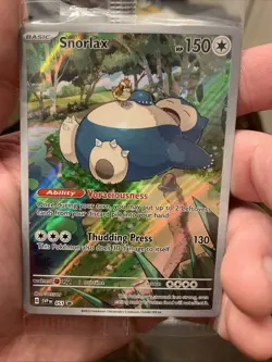 Pokemon TCG Snorlax #51 Scarlet & Violet 151 Prom Card SEALED - Image 4