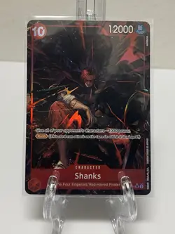 Shanks (Alt Art) OP09-004 SR Emperors in the New World - ONE PIECE Card English - Image 1