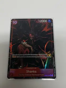 Shanks (Alt Art) OP09-004 SR Emperors in the New World - ONE PIECE Card English - Image 5