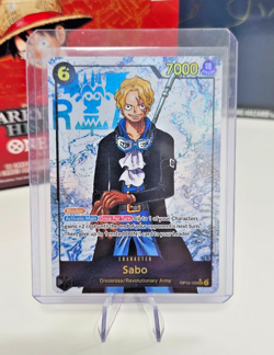 Sabo Alt Art ENGLISH SEC OP13-120 One Piece Carrying On His Will Card NM - Image 1