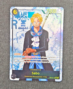 Sabo Alt Art ENGLISH SEC OP13-120 One Piece Carrying On His Will Card NM - Image 2