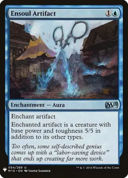 MTG Ensoul Artifact ** The List ** English - Image 1