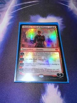 Mtg Singles - Chandra, Torch of Defiance - Kaladesh - Foil Mythic Rare - LP - Image 1